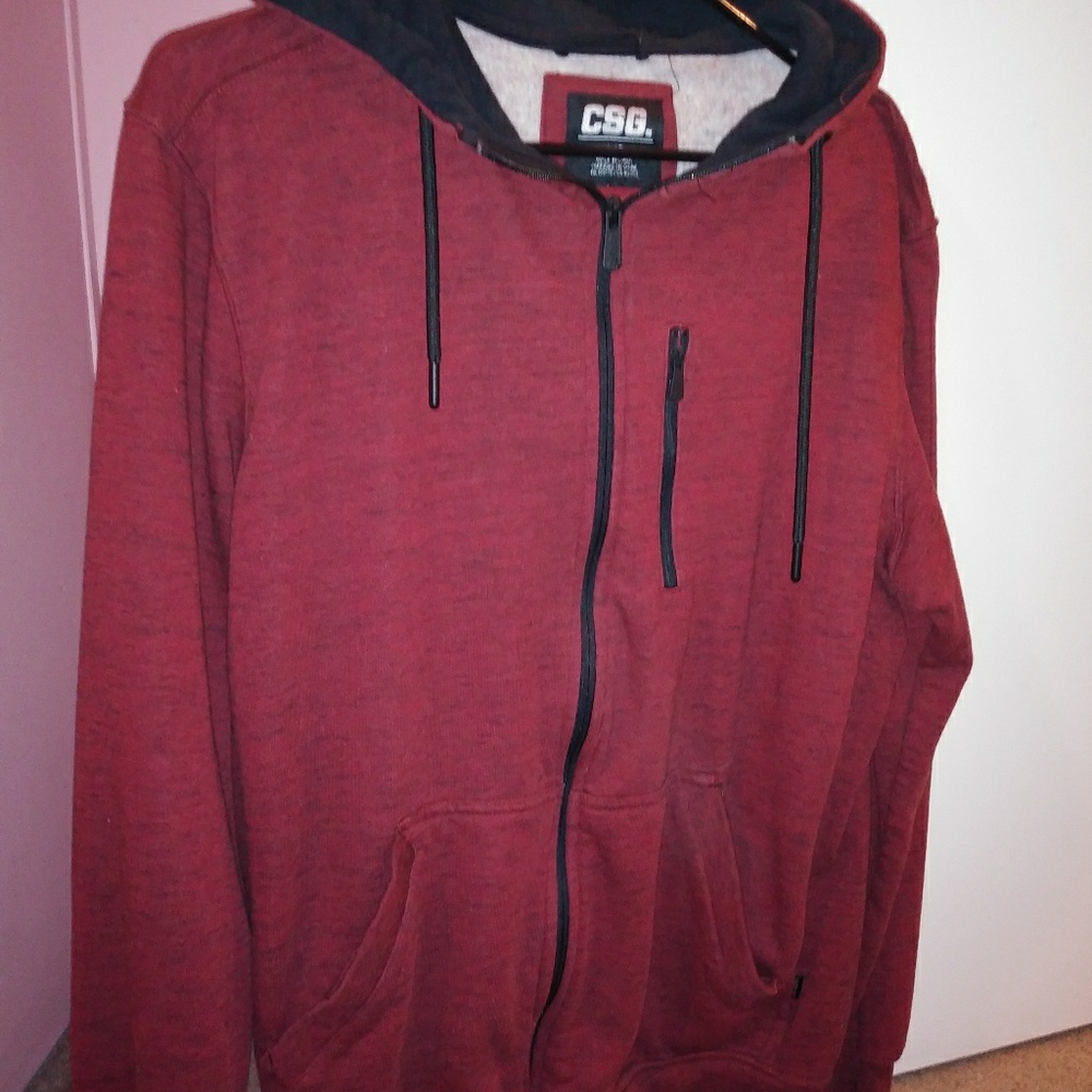 Csg zip up Hoodie